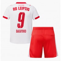 Fotbalové Dres RB Leipzig Johan Bakayoko #9 Dětské Domácí 2025-26 Krátký Rukáv (+ trenýrky)